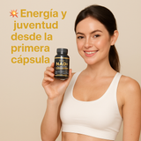 NAD+ RESVERATROL 100 CAPSULAS